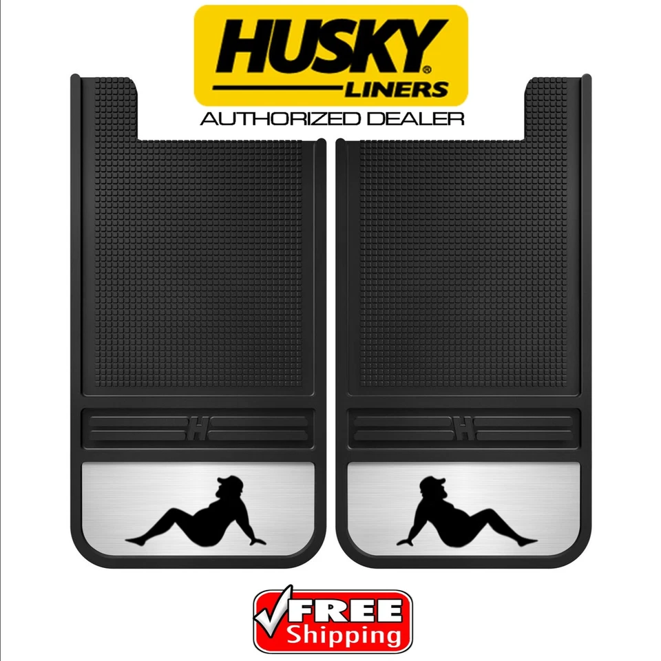 Guardabarros trasero HUSKY MudDog aletas cuerpo Fat Dad para Silverado 1500 2500 3500 Foto 1 de 4