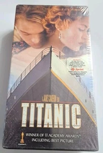 Titanic (VHS, 1998, 2-Tape Set, Pan-and-Scan) (FACTORY SEALED) - Picture 1 of 6