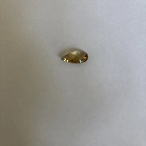 A Large Pear Shaped Citrine Gemstone 4.60cts - Picture 1 of 2