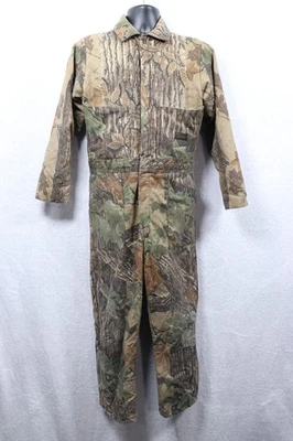 VTG 90s Liberty Hunting Coveralls Boys Large(32x27) Real Tree Camo Insulated - Image 1 of 4