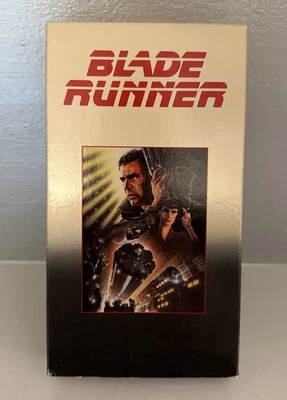 Blade Runner VHS Video Tape 1st Print Release Embassy 1982/83 VERY RARE Non-rent - Immagine 1 di 4