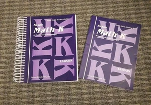 Saxon Math K Home Study Teacher's Ed Spiral Bound & Meeting Book Used Partially - Picture 1 of 8