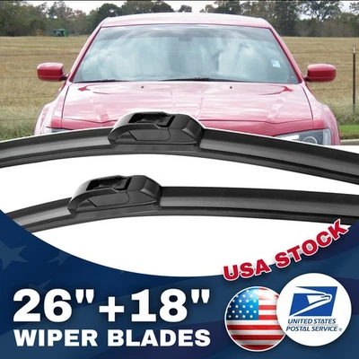 Nuevo juego de limpiaparabrisas delantero de 26"+18" OEM para Lexus GX460 2010-2018 Foto 1 de 4