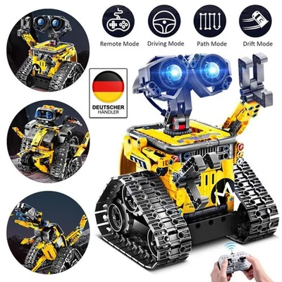 Technik Ferngesteuert Roboter für Kinder 520Stk 3in1 RC Bauspielzeug Dinosaurier - Bild 1 von 4