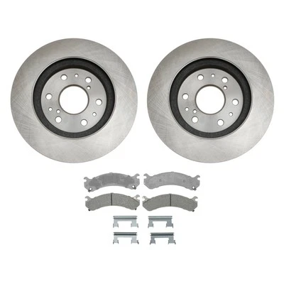 For GMC Sierra 1500 HD 06 ACDelco Silver Front Brake Kit w Semi-Metallic Pads Foto 1 de 4