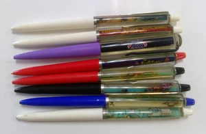 Vintage Floaty Pen Lot Disney & Hanna Barbera Floating Works - Picture 1 of 9