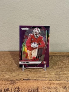 Panini Prizm 2024 - Deebo Samuel #252 púrpura Prizm/125 - Imagen 1 de 2