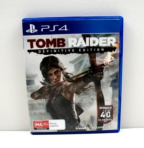 Tomb Raider Definitive Edition Sony PlayStation 4 PS4 Game - Free Postage - Picture 1 of 7
