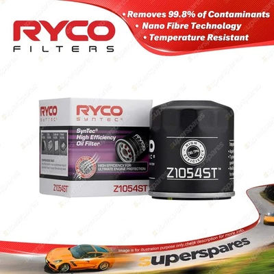 Ryco Syntec High Efficiency Oil Filter for Holden Astra Commodore - image 1 of 2