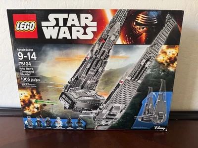 New LEGO Star Wars: Kylo Ren's Command Shuttle (Set 75104) Building Toy - Image 1 of 4