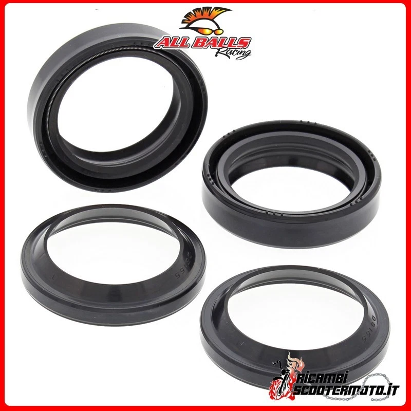 KIT PARAOLI E PARAPOLVERE FORCELLA ALL BALLS KAWASAKI KLR 250 2000 56-120#52 Foto 1 de 1