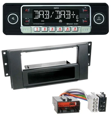Dietz USB DAB MP3 Bluetooth Autoradio für Land Rover Freelander 2007-2010 - Bild 1 von 4