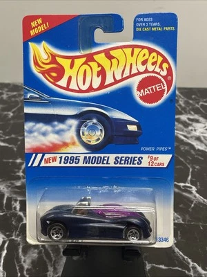 Hot Wheels 1995 Model Series #349 Power Pipes Car #9 Of 12 (012249) - Image 1 of 3