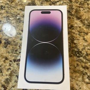 Leerkarton für iPhone 14 PRO Deep Purple - NUR VERPACKUNG - Bild 1 von 3