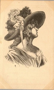 Vintage Postcard Ruth Roland Movie Star of Silent Film Era Artist Rendering 1911 - Picture 1 of 3