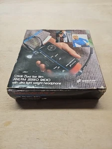 Sheritone AM FM MPX Radio Portátil Receptor MPX Modelo Clásico 9001 Nuevo de Lote Antiguo De Colección  - Imagen 1 de 4