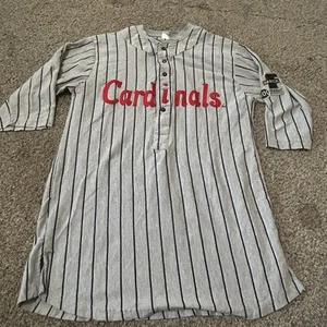 2017 St. Louis Cardinals SGA Sewn Fabick 100 Years Jersey Adult XL Fit is a Lrg - Picture 1 of 6
