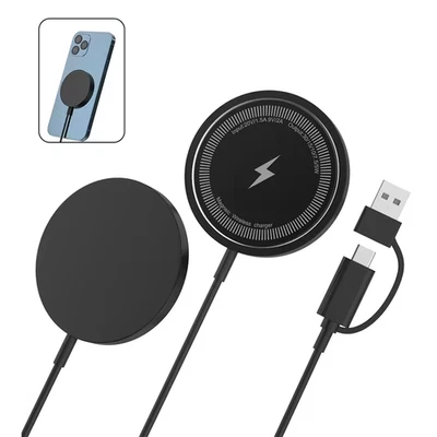 Magsafe Charger For iPhone 16 15 14 13 12 Pro Max Magnetic Fast Wireless Charger - Image 1 of 4