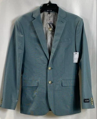 Blazer Abrigo Deportivo Express Nuevo Con Etiquetas Verde Azulado Extra Ajustado Elastizado Para Hombre 36S Foto 1 de 4
