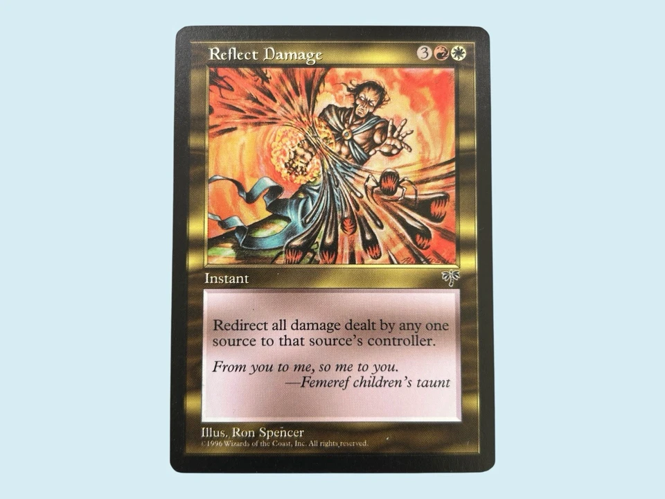 Reflect Damage, Mirage, Near Mint, Magic the Gathering MTG - Image 1 of 1