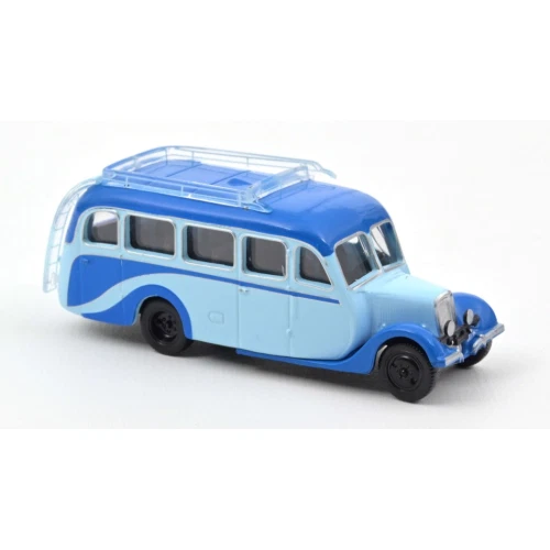 Norev CITROEN U23 AUTOCAR 1947 CLEAR & MIDDLE BLUE 1 87 - NV159922