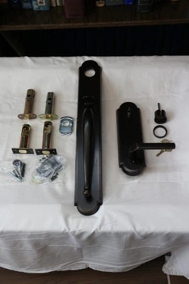 Monocilindrico Emtek ottone Wilmington 4314MLHUS10B finitura bronzo sfregato ad olio - Immagine 1 di 4