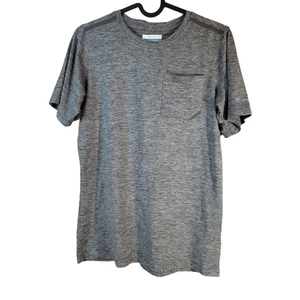 Columbia T-Shirt Grey Lightweight pocket Childs Size L (11/16) Activewear - Picture 1 of 7