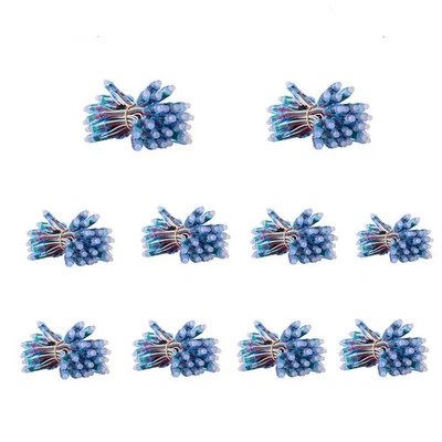 DC5V 500pcs WS2811 12mm Diffused Digital RGB LED Pixel Light Individually Add... - Image 1 of 4