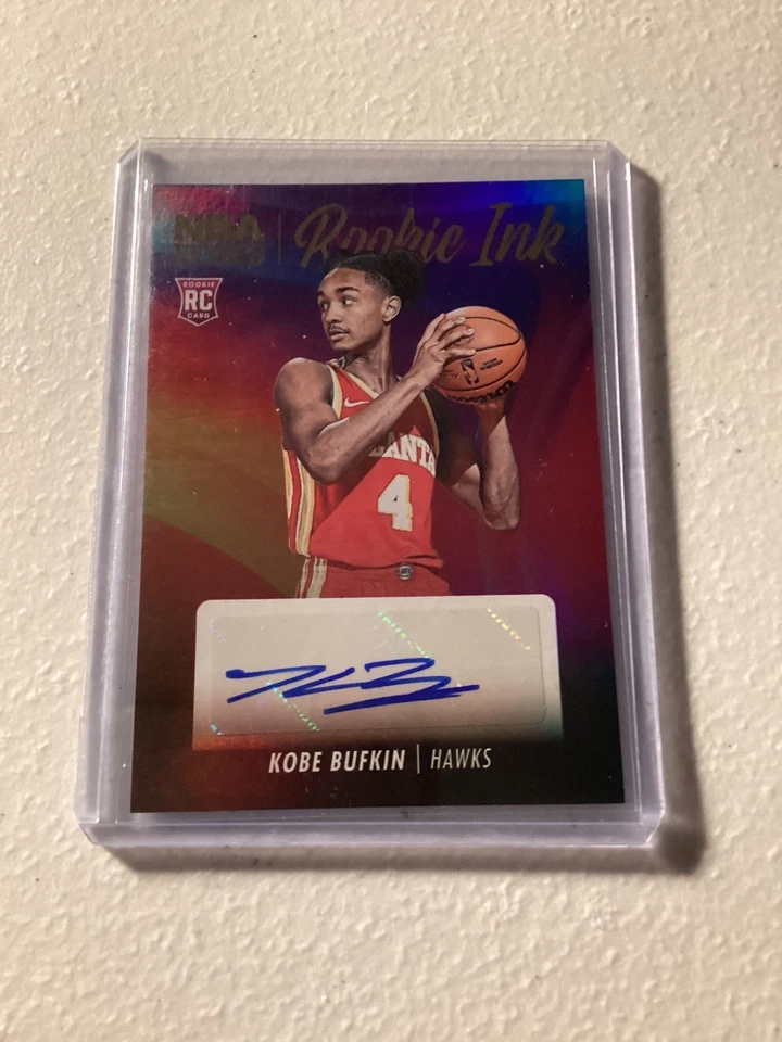 2023-24 Panini NBA Hoops - Rookie Ink Kobe Bufkin #RI-BUF (AU, RC) - Image 1 of 2