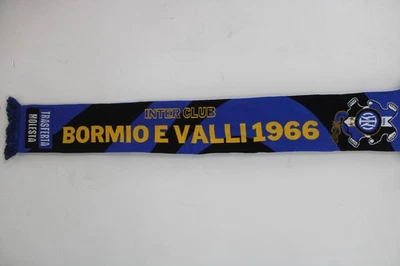 Sciarpa scarf Calcio INTER CLUB BORMIO E VALLI bufanda Schal écharpe - Immagine 1 di 2