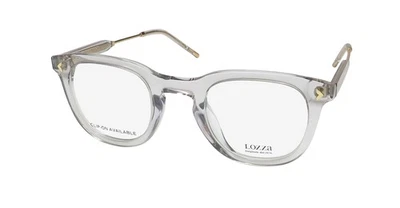 NUEVO LOZZA VL4312 GAFAS BORDE COMPLETO 06A7 48-26-145 CUADRADO PARA HOMBRE PLÁSTICO CRISTAL Foto 1 de 4