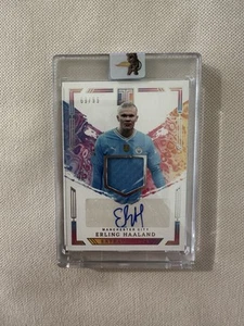 Parche Panini Impecable Erling Haaland Extravagancia 2023-24 Automático/99 #EM-EH - Imagen 1 de 2