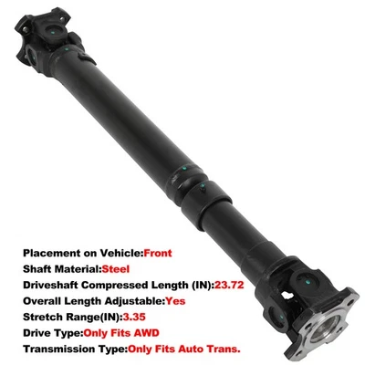 Árbol de transmisión delantero 936-330 Mercedes-Benz C350 W203 2006-2007 V6 3,5 L AWD A.T. Foto 1 de 4