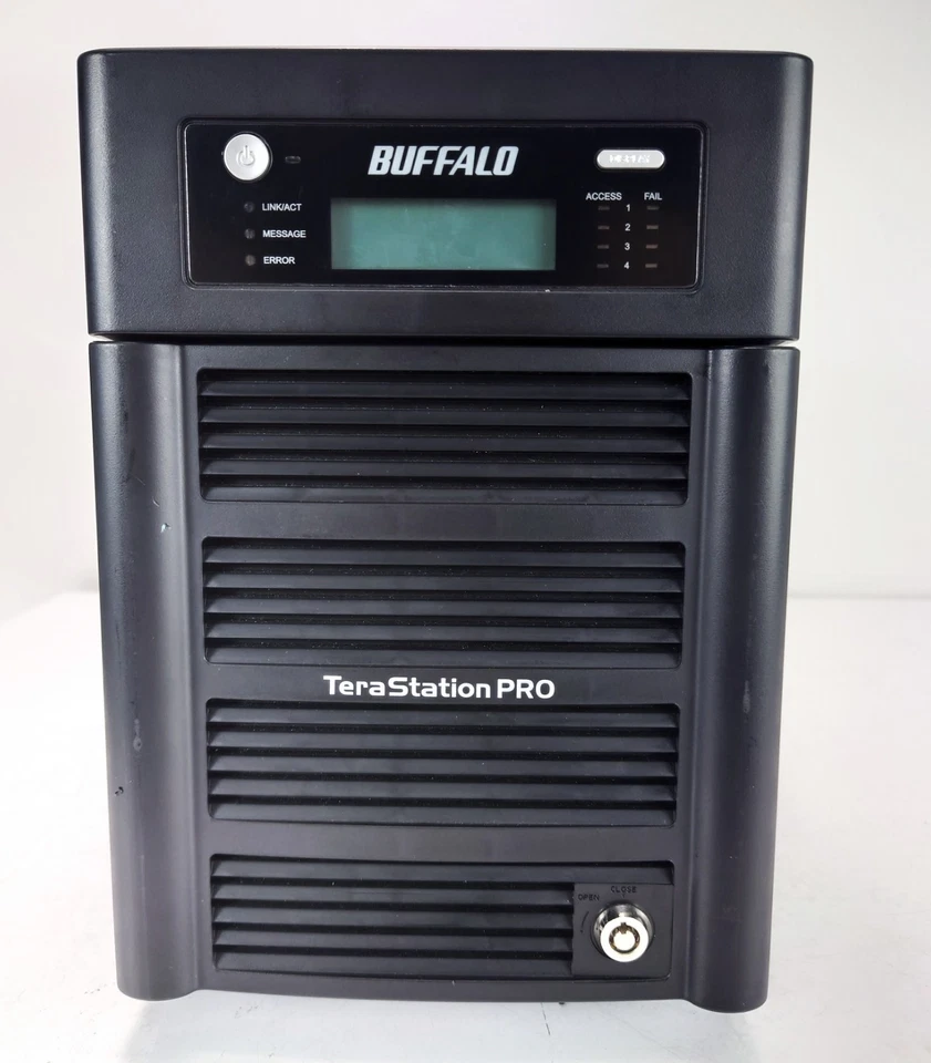 Buffalo TeraStation Pro NAS TS-HTGL/R5 RAID 4x HDD SATA Gigabit Ethernet USB 2.0 - Bild 1 von 4