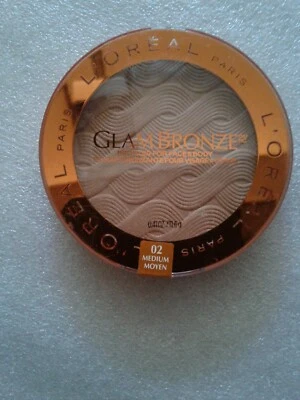 2 L'Oreal Glam Bronze Bronzer For Face & Body #02 Medium - Image 1 of 2