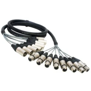 Sommer Mistral Mehrkern Kabel Studio Schlange 2 4 8 12 16 Weg Buchse Auf XLR - Picture 1 of 7