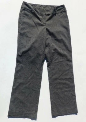 Axcess платье брюки женщин размер 10 серый клетку шашки эластичной манжеты низ EUC - Изображение 1 из 3