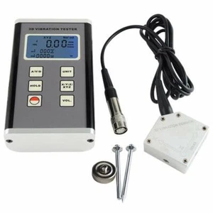 Digitales Vibrationsmessgerät 3D Vibrometer mit Genauigkeit 5% der Ablesung + 2 Ziffern - Bild 1 von 15