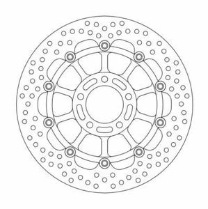 Fits Suzuki RG 125 F 1992-1996 Moto Masters Halo Front Brake Disc - Picture 1 of 5
