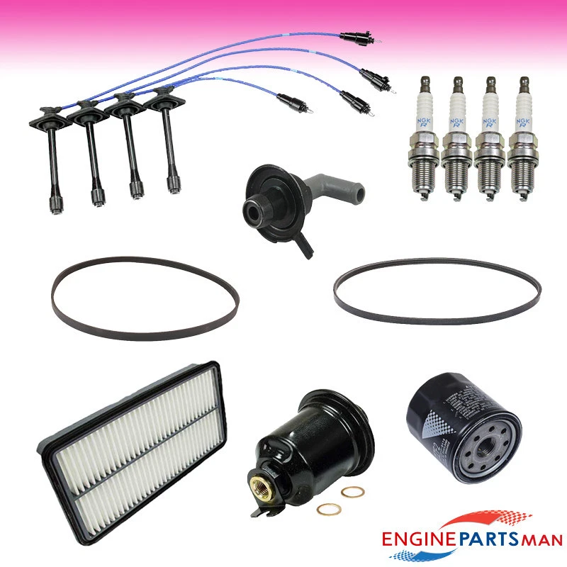 KIT DE PUESTA A PUNTO TK para TOYOTA RAV4 1999-2000 2,0 L con filtro de bujía de aire acondicionado Foto 1 de 1