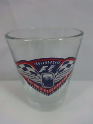 2001 Formula-1 United States Grand Prix Indianapolis Event Collector Shot Glass - Image 1 of 4