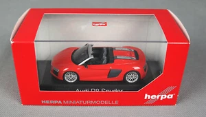 HERPA 915182 1:43 - Audi R8 Spyder dynamitrot - NEUWARE! - Picture 1 of 3
