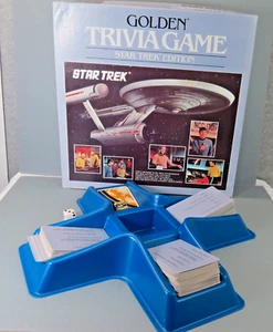 Golden Trivia Spiel Star Trek Edition 1985 Anleitung fehlt - Bild 1 von 9
