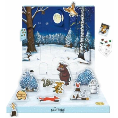 DANILO PROMOTIONS LTD Christmas Advent Calendar The Gruffalo Musical Moving Scene Advent Calendar