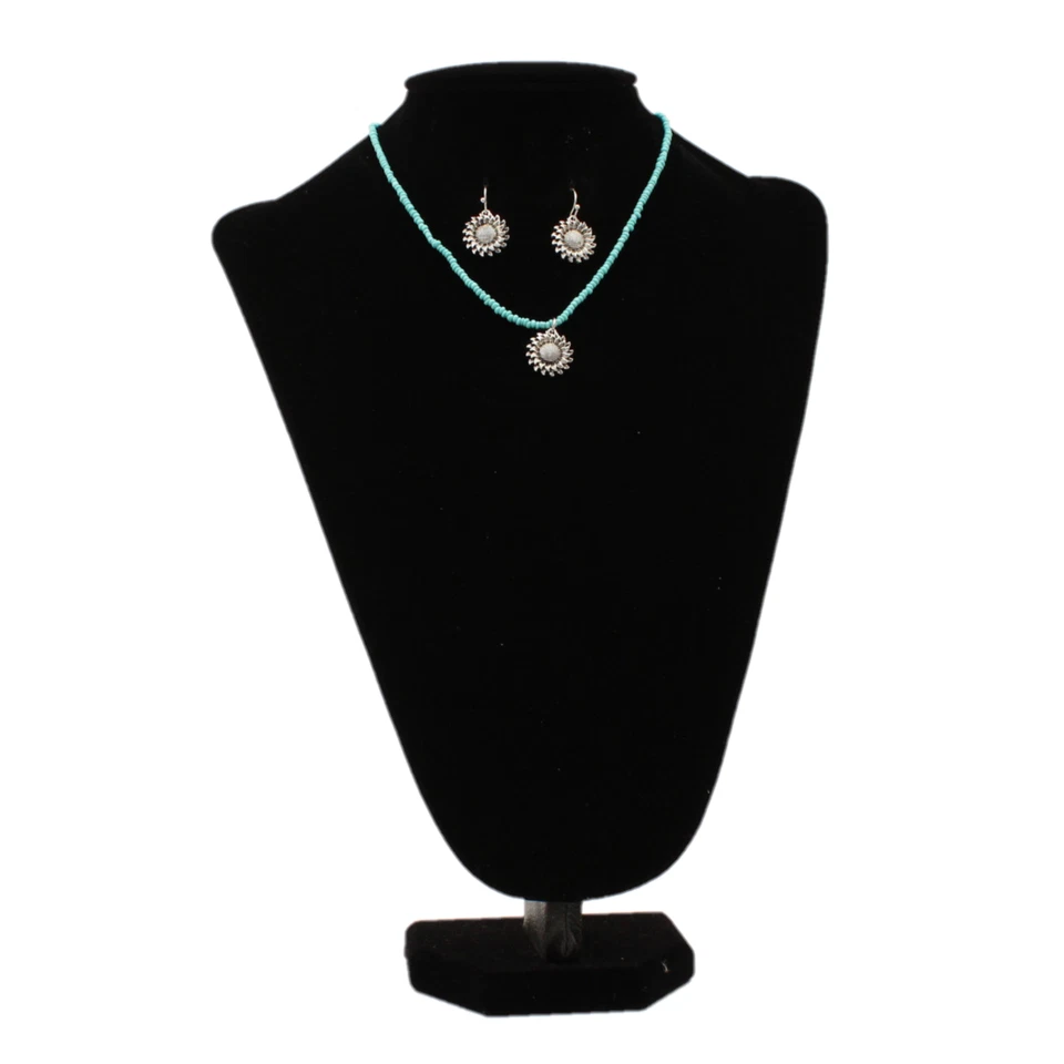 Juego de collar y pendientes Blazin Roxx® turquesa girasol para dama 3052133 Foto 1 de 1