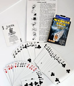 Houdini Magic Svengali Wonder Deck Fahrrad Poker Karten mit Wegbeschreibung - Bild 1 von 4