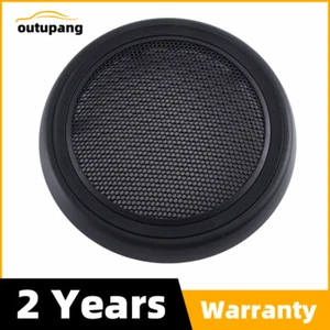 Black Front Door Speaker Cover Fit for BMW Mini R55-R59 51412753333 51412756567 - Picture 1 of 5
