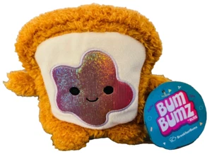 NWT Bum Bumz BreakfastBumz Exclu. The Toast TIMOTHY 4.5” Bean Plush BBZ5-#53 - Picture 1 of 3