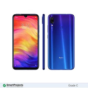 Xiaomi Redmi Note 7 blu 64 GB grado C - Smartphone sbloccato - Foto 1 di 8