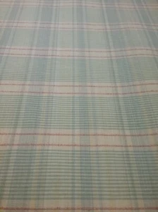 Lee Jofa Norfolk Embroidered Plaid Cotton Cupro Lime - MSRP $116/yd - Picture 1 of 6